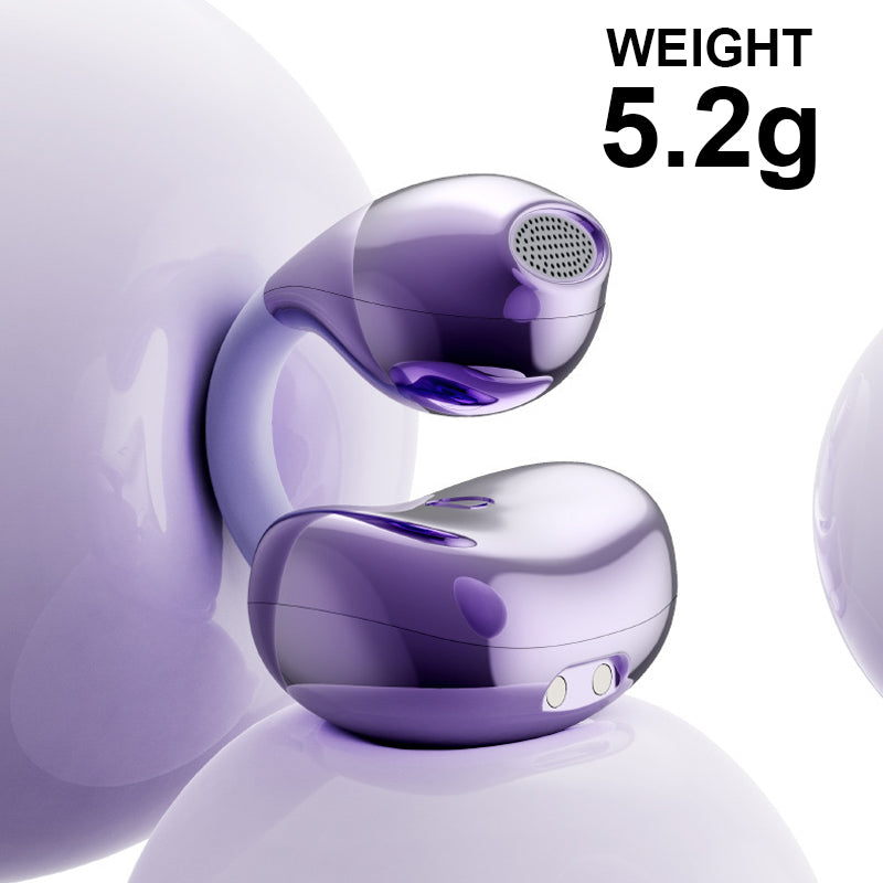 🎧 Εξαιρετικά λεχή αυτός Bluetooth με κλιπ αυτιών-GR