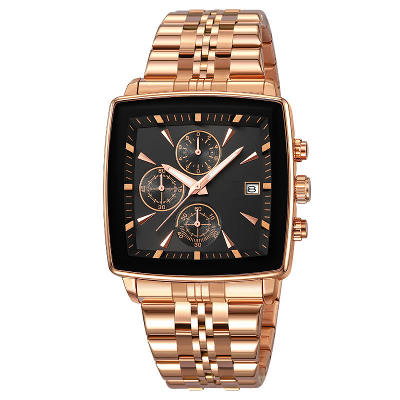 ⌚Πολυλειτουργικό αδιάβροχο ρολόι χαλαζία για άνδρες-GR