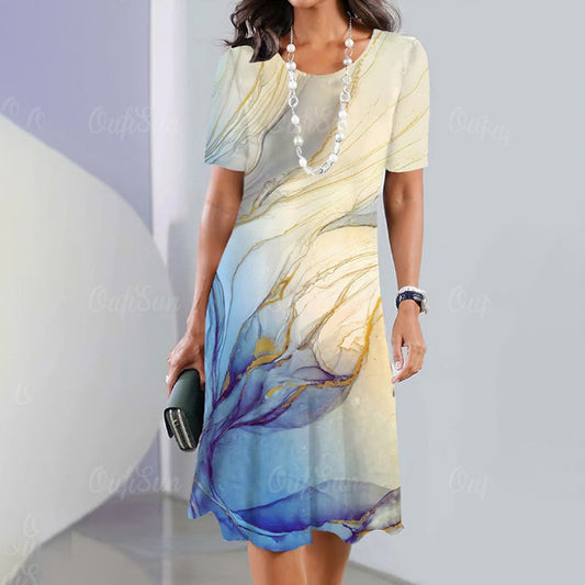 🌹Δωρεάν κολιέ με τριαντάφυλλο🌸Γυναικείο casual dress with stack, multi-use-GR