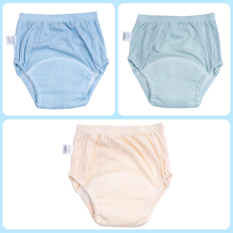 👶Plaunamos ir kvėpuojančios vasarinės sportinės kelnės vaikams - medvilnė su apsauga nuo lašėjimo-LT