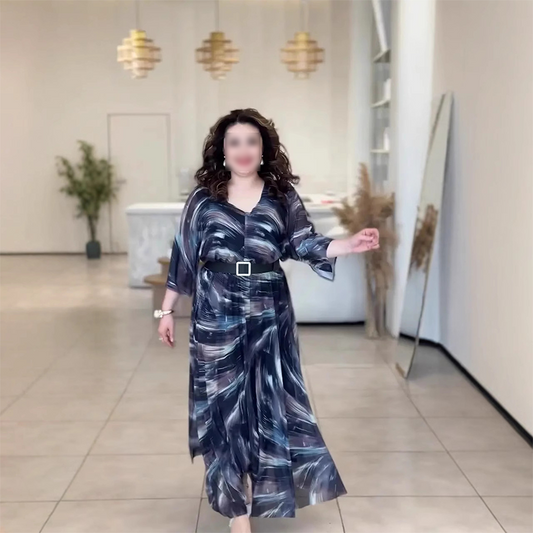 🌸Κομψά γυναικεία φορέματα με V γραμμοκόψη-GR