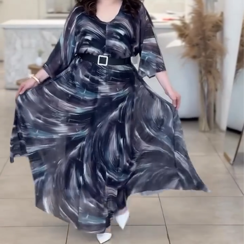 🌸Κομψά γυναικεία φορέματα με V γραμμοκόψη-GR