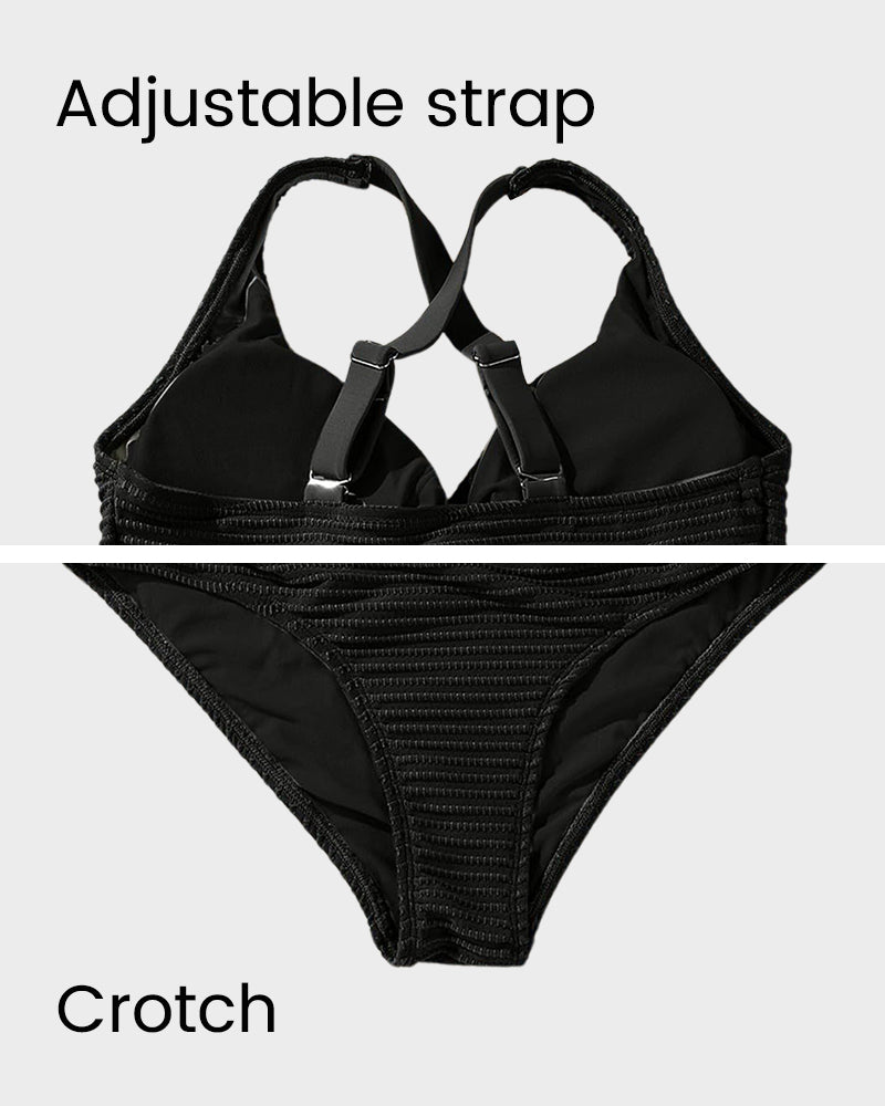 👙Σετ μπικίνι με ψηλή μέζει-GR 