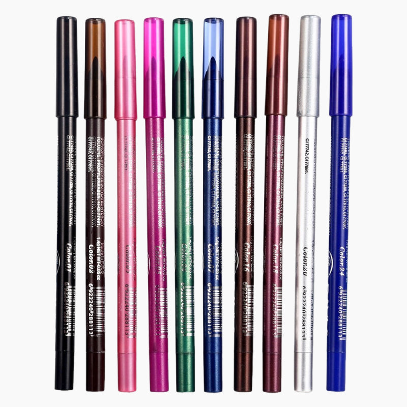 💕10 πολύχρωμα eyeliner σε μορφή τζελ-LT 