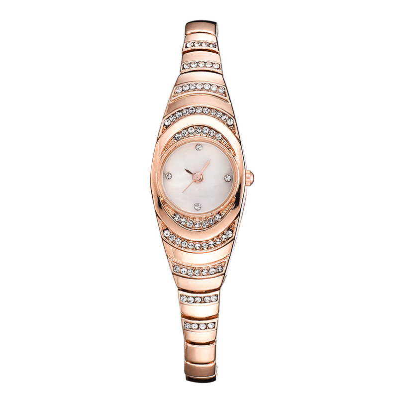 💎Γυναικείο ρολόι με κρυστάλλινο γυαλί ⌚-GR
