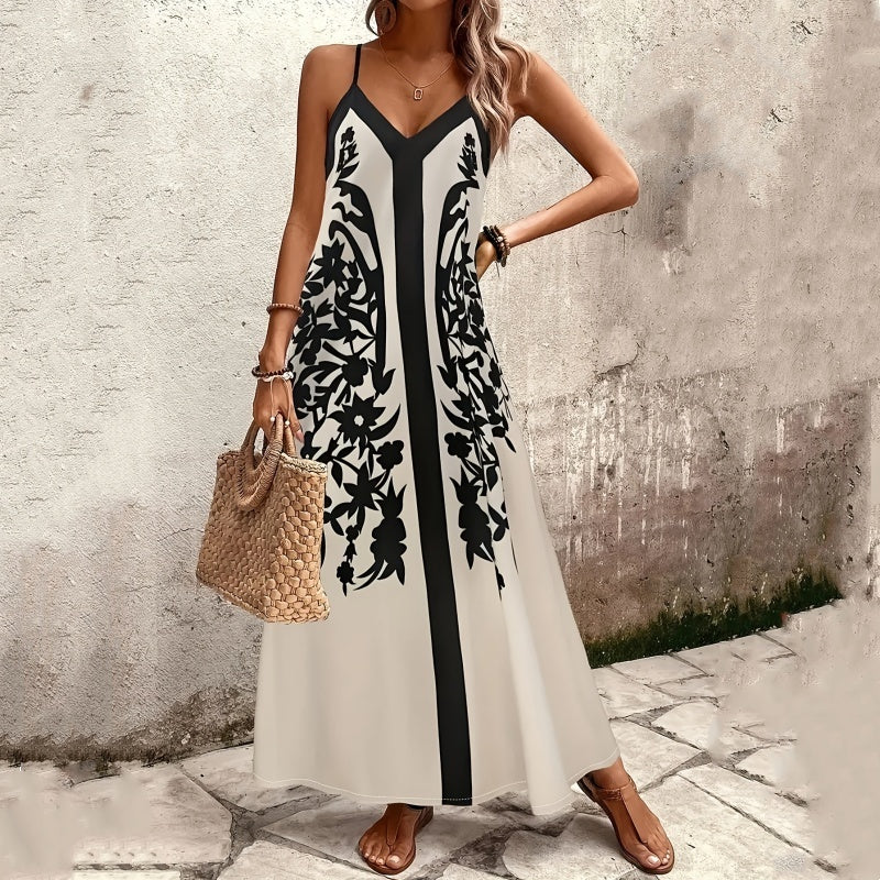 💃Μακριά φορέματα με τιράντες για γυναίκες-GR