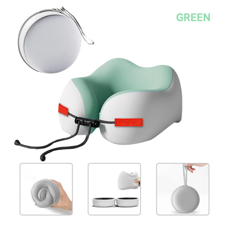 😴Μαξιλάρι λαιμού από αφρό μνήμης σε σχήμα U-GR