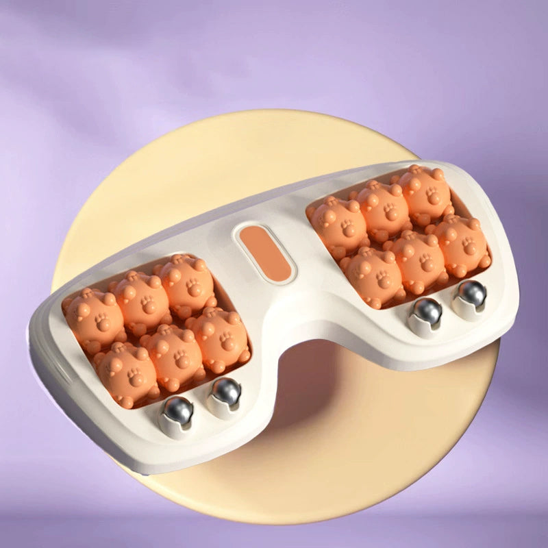 💜🦶 Φορητό διπλό μασάζ ποδιών - χαλάρωση οπουδήποτε, οποτεδήποτε-GR