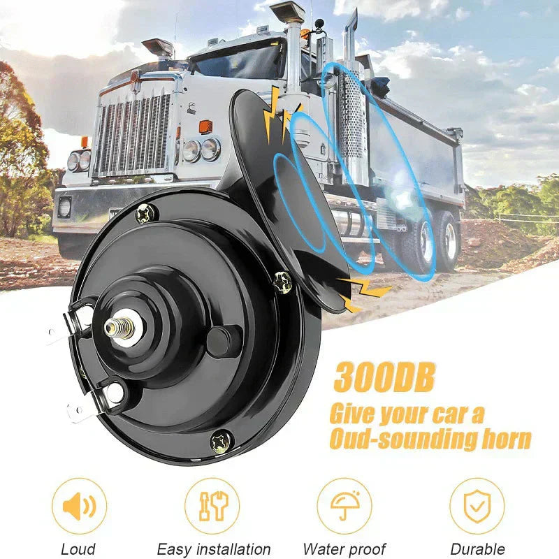 🔥 Traukinio signalas 300 dB, tinka transporto priemonėms 🚗🔊-LT