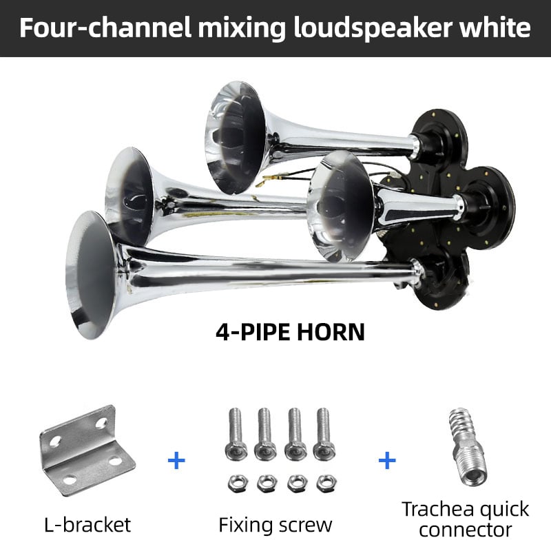 🔥 Traukinio signalas 300 dB, tinka transporto priemonėms 🚗🔊-LT