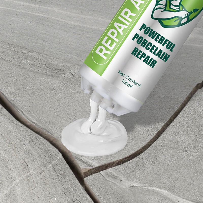 Galingas porceliano remonto rinkinys – dvigubas tūbelė-LT