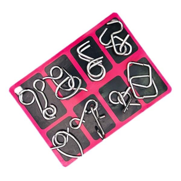 🔥Vzdelávacie intelektuálne hračky Hračky na rozpoznávanie intelektu, kovové hlavolamy-SK