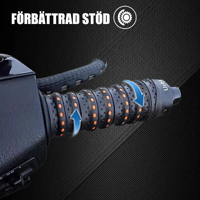 Neslystanti minkšta silikoninė juosta motociklo vairui-LT