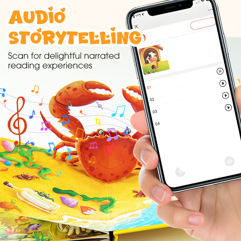 ✨【Vaikiška knyga su 3D gyvūnais – interaktyvi mokymosi priemonė patiems mažiausiems】✨-LT